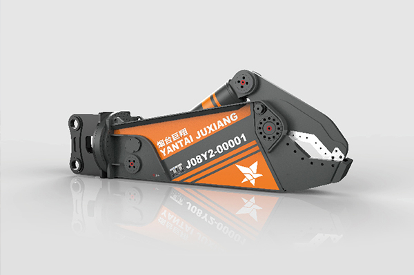 Lubrication cycle of excavator hawksbill shears